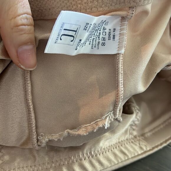 TC fine Shapewear high waist sliming shaper style 499 Sz-medium defective - Picture 14 of 14